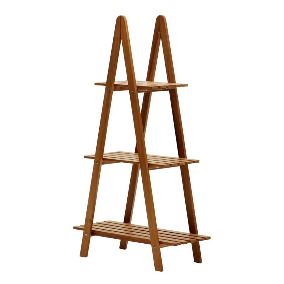 Leiterregal aus Akazie Massivholz - Oledra