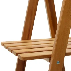 Leiterregal aus Akazie Massivholz - Oledra