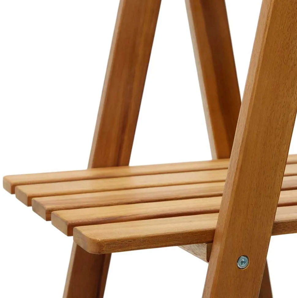 Leiterregal aus Akazie Massivholz - Oledra