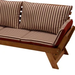 Liege Gartensofa mit verstellbaren Armlehnen - Licox