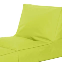 Liege Sitzsack Maron in Gelbgrün