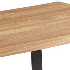 Live Edge Esstisch aus Wildeiche & Stahl - Sympatia