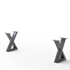 Live Edge Esszimmerbank in Walnuss Braun - Cary