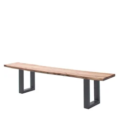 Live Edge Küchenbank in Akazie Natur - Careful