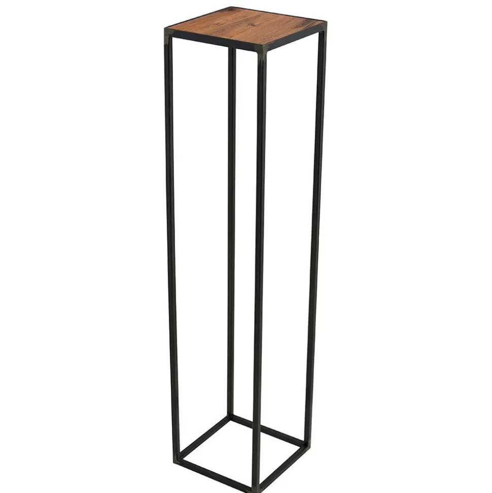 Loft Blumenständer aus Eiche & Stahl - Ventry