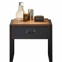 Loft Design Nachttisch Rompira mit Schublade
