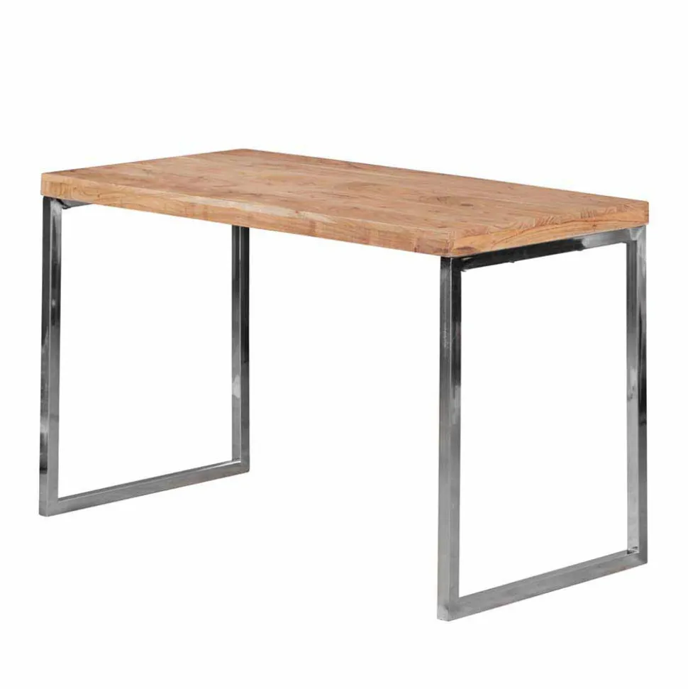 Loft Design Schreibtisch Mascanus mit Holz und Metall