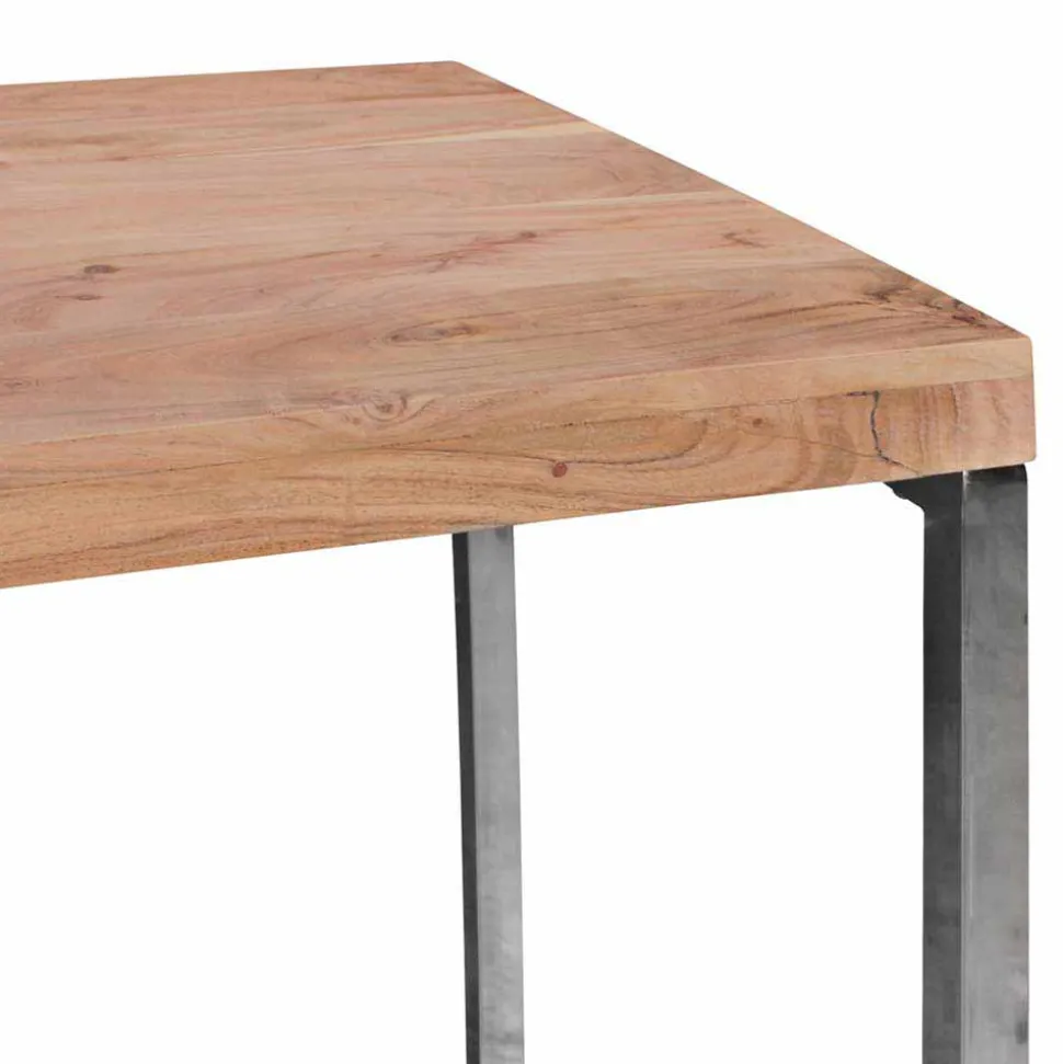 Loft Design Schreibtisch Mascanus mit Holz und Metall