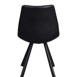 Loft Esstischgruppe mit Eiche White Wash Tisch Pulva & 6 Schalenstühlen (siebenteilig)