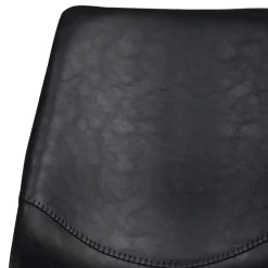 Loft Esstischgruppe mit Eiche White Wash Tisch Pulva & 6 Schalenstühlen (siebenteilig)