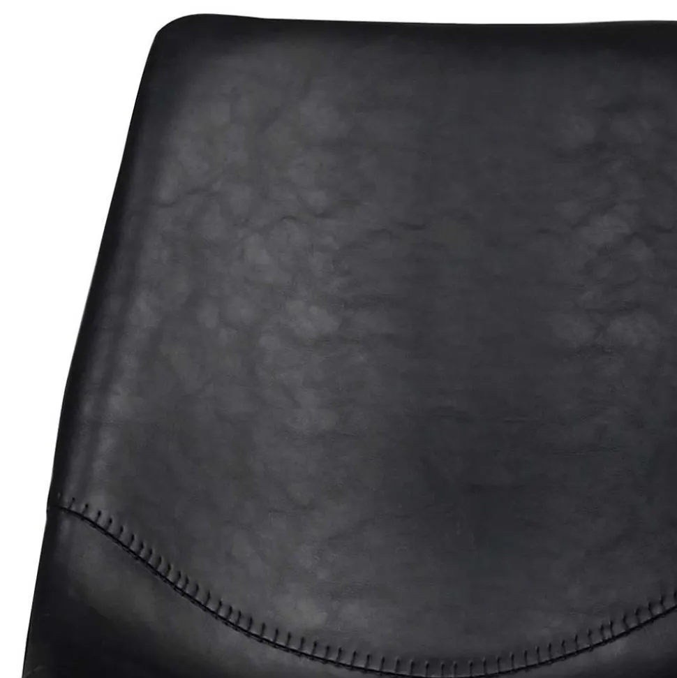 Loft Esstischgruppe mit Eiche White Wash Tisch Pulva & 6 Schalenstühlen (siebenteilig)