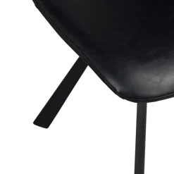 Loft Esstischgruppe mit Eiche White Wash Tisch Pulva & 6 Schalenstühlen (siebenteilig)