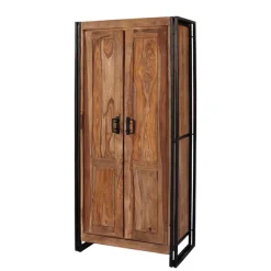 Loft Flurmöbel Set Mendoza aus Akazie Massivholz (neunteilig)