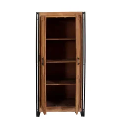 Loft Flurmöbel Set Mendoza aus Akazie Massivholz (neunteilig)