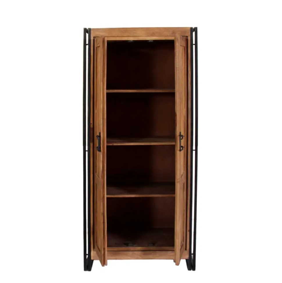 Loft Flurmöbel Set Mendoza aus Akazie Massivholz (neunteilig)