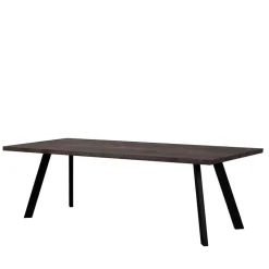 Loft Sitzgruppe für 6 Personen Namac mit Tisch in Eiche Rauchfarben (siebenteilig)