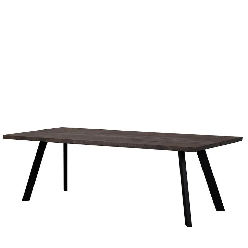 Loft Sitzgruppe für 6 Personen Namac mit Tisch in Eiche Rauchfarben (siebenteilig)