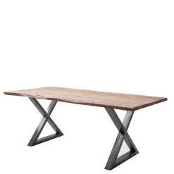 Loft Style Esszimmertisch mit Baumkanten - Locceri