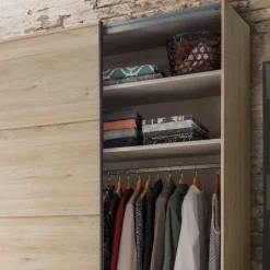 Loft Style Schlafzimmer komplett - Licruva (vierteilig)