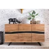 Loft Style Sideboard Draguno aus Akazie massiv