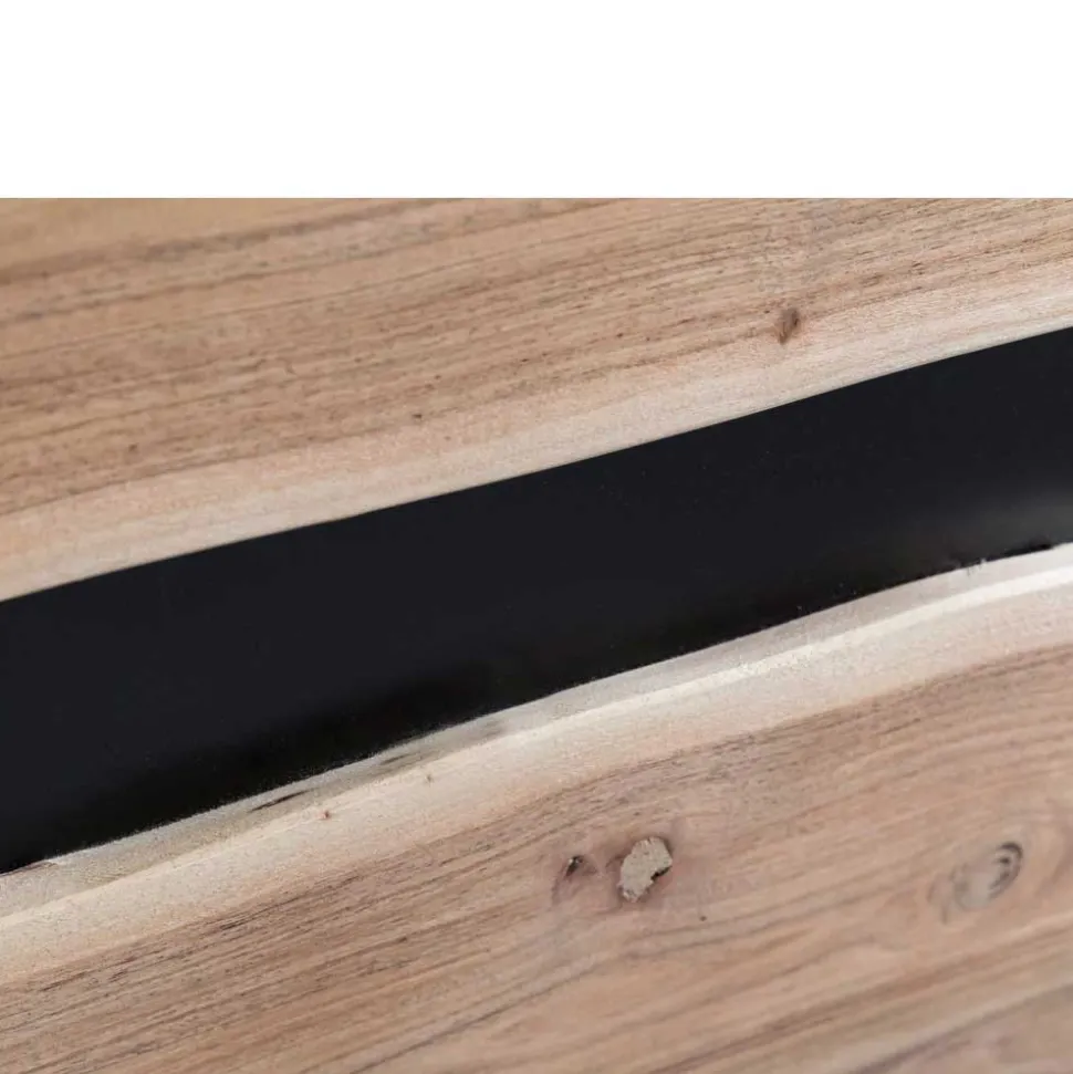 Loft Style Sideboard Draguno aus Akazie massiv