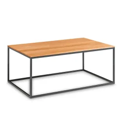 Loft Wohnzimmertisch mit Beistelltisch - Larros (zweiteilig)