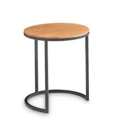 Loft Wohnzimmertisch mit Beistelltisch - Larros (zweiteilig)