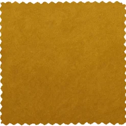 Lounge Sessel in Ocker Gelb Samt - Srimanko