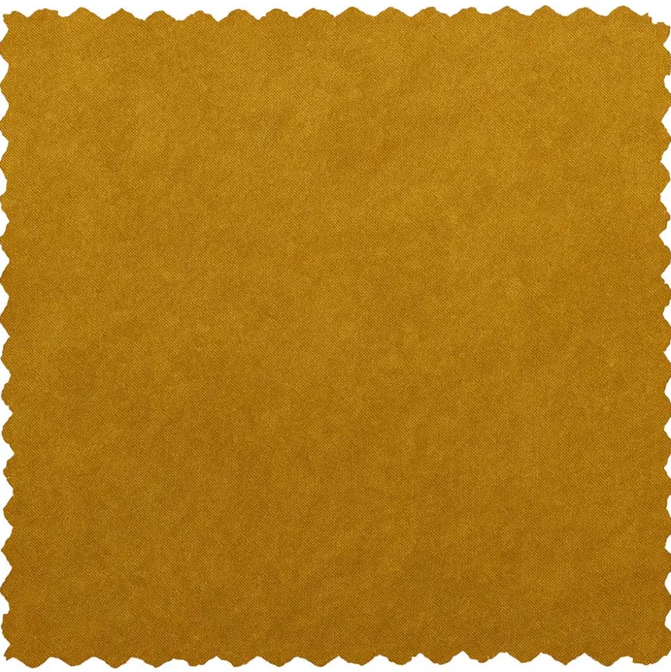 Lounge Sessel in Ocker Gelb Samt - Srimanko