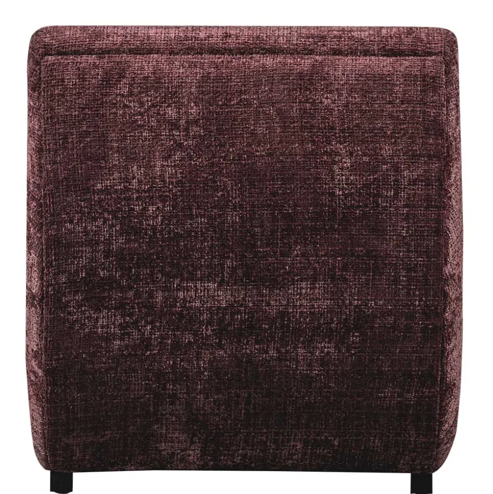 Loungesessel in Violett Chenille - Kavos