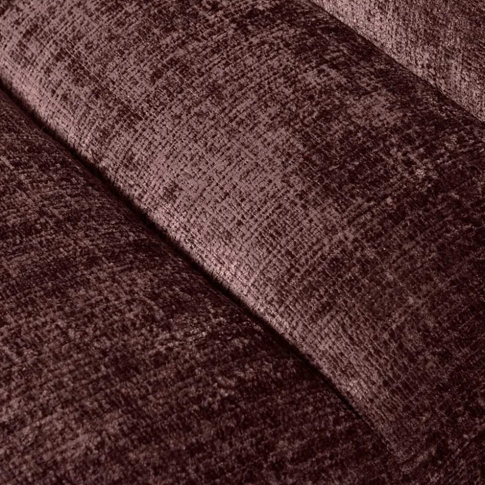 Loungesessel in Violett Chenille - Kavos