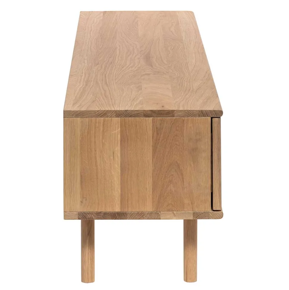 Lowboard aus Eiche Massivholz geschliffen - Salottivo