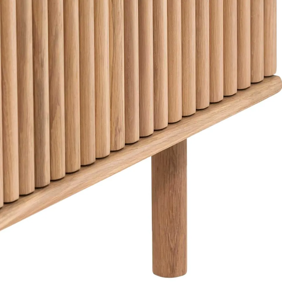 Lowboard aus Eiche Massivholz geschliffen - Salottivo