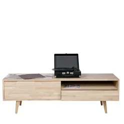 Lowboard Grazy aus Eiche teilmassiv