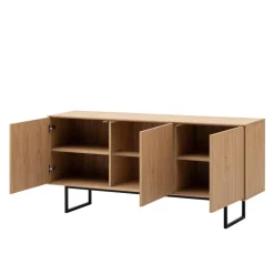 Lowboard und Vitrine Set - Jaskin (zweiteilig)