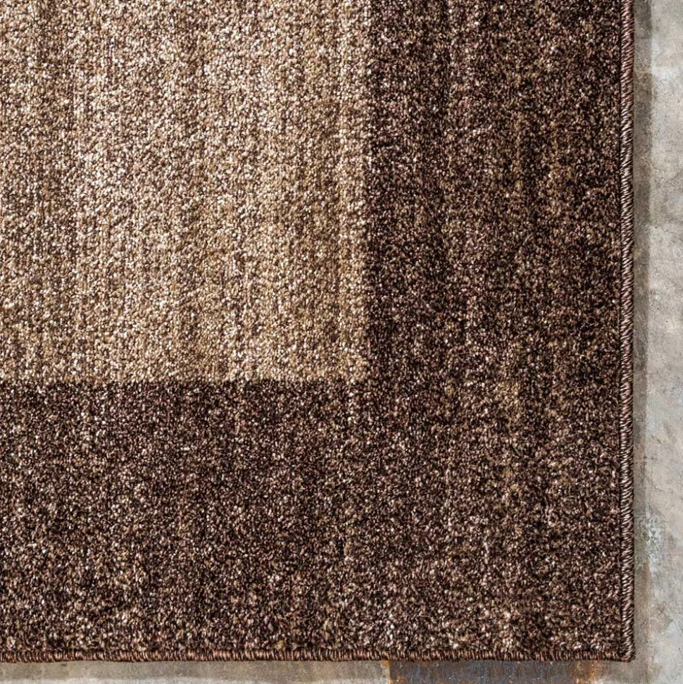 Läufer Teppich in Hellbraun - Halling