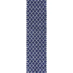 Läufer Teppich mit Hochflor in fünf Größen - Prima