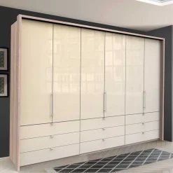 3m Schlafzimmerschrank mit neun Schubladen - Rativian