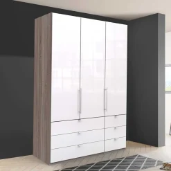 1,5m Schlafzimmerschrank mit sechs Schubladen - Empresian