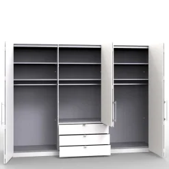 3m Topp Kleiderschrank 3-türig mit Spiegel - Vaclyn