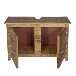 Mango Holz Badezimmermöbel im Set - Suennas (vierteilig)