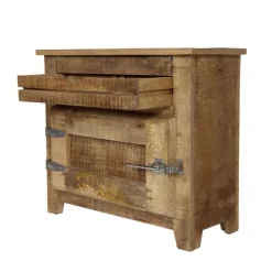 Mango Holz Badezimmermöbel im Set - Suennas (vierteilig)