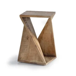 Mangoholz Beistelltisch im Sanduhr Design - Cooba