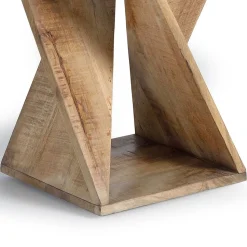 Mangoholz Beistelltisch im Sanduhr Design - Cooba