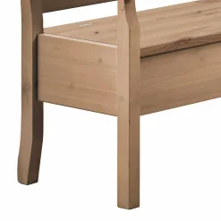 Massiv Eckbank Giurgia mit Truhe