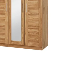 Massiv Holzschrank Cranos aus Wildeiche