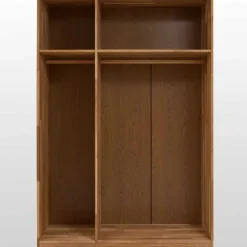 Massiv Holzschrank Cranos aus Wildeiche