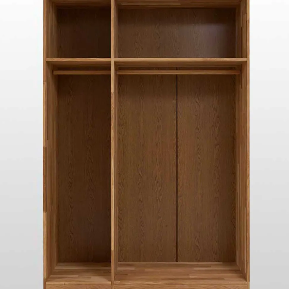 Massiv Holzschrank Cranos aus Wildeiche