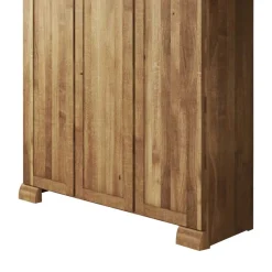 Massiv Kleiderschrank Vaskov aus Wildeiche geölt