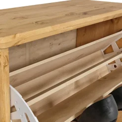 Massive Flurmöbel aus Kiefer geölt - Etvina (vierteilig)